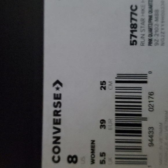 CONVERSE Run Star Hike Hi Platform W SZ Various - Picture 12 of 12